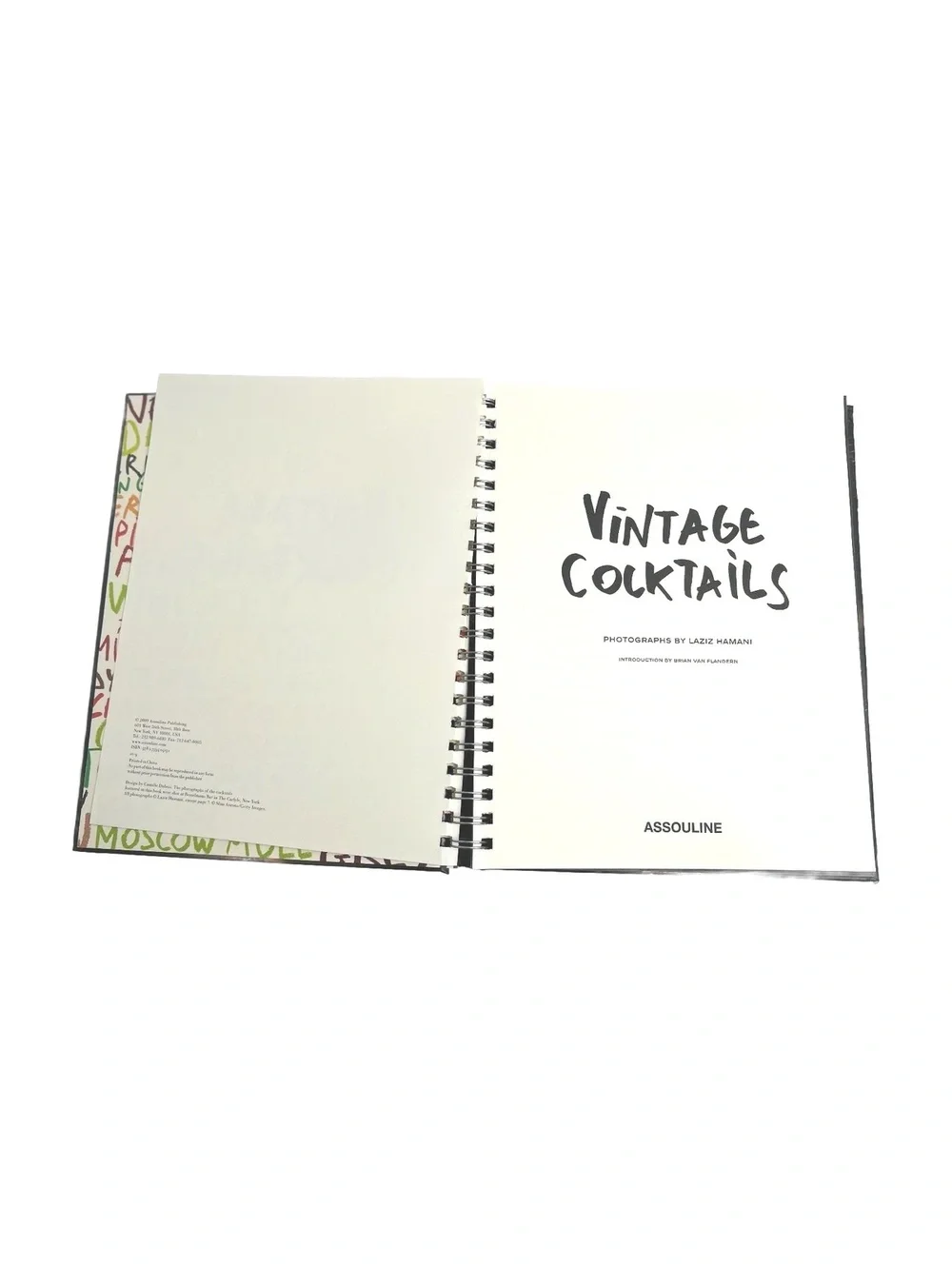 Vintage Cocktails Hardcover Book by Assouline